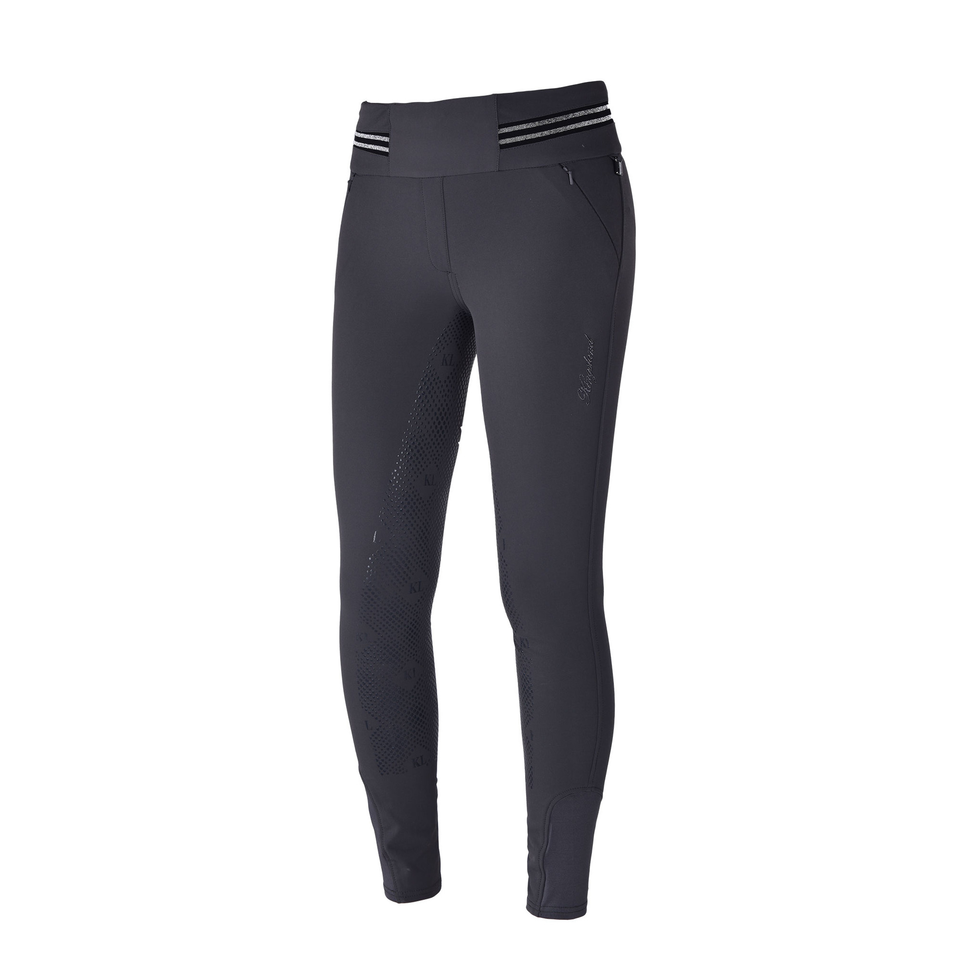 Kingsland AW'19 Katja women's riding tights full grip Grey