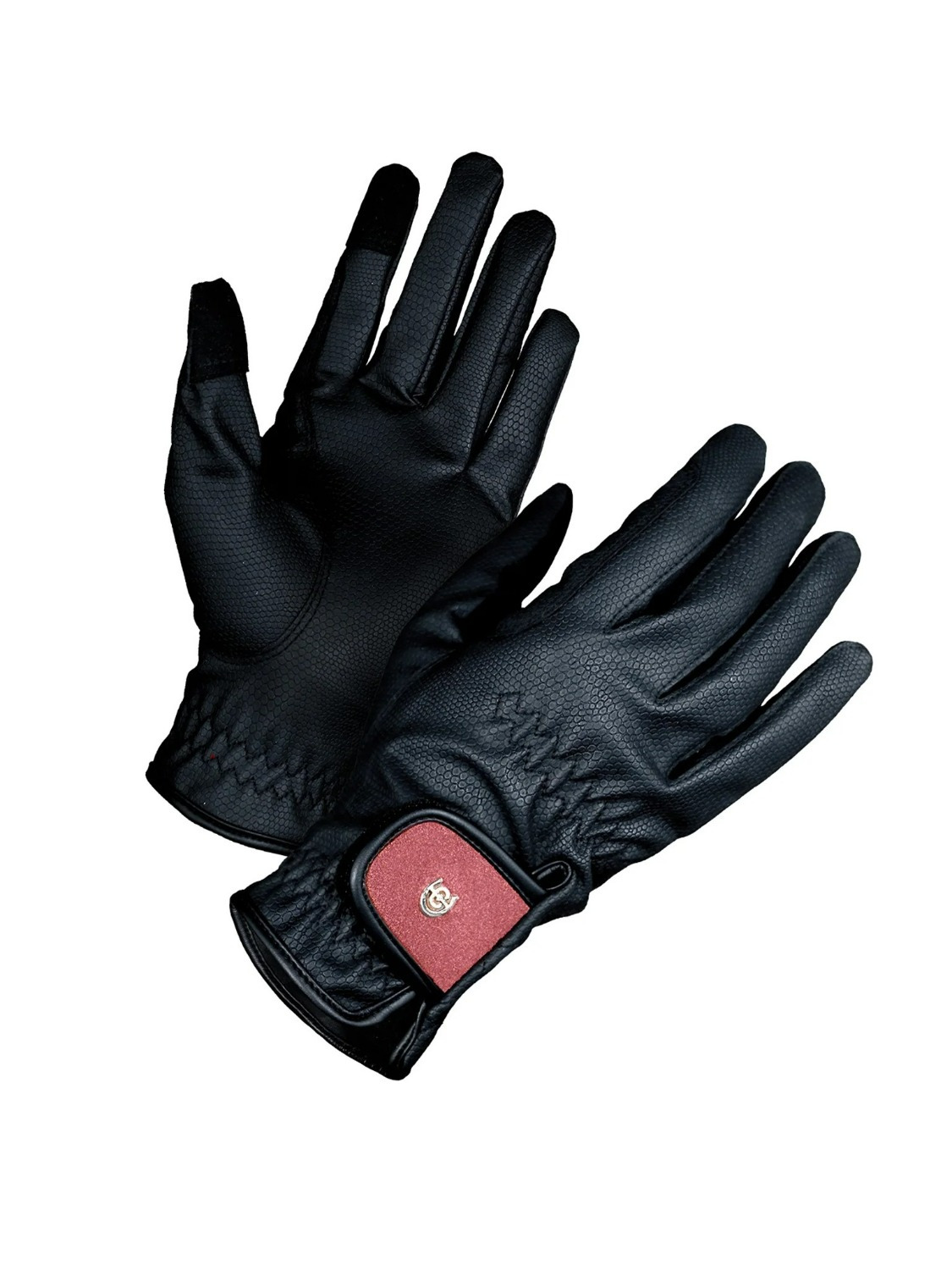 Equestrian Stockholm Gloves Amber Rose