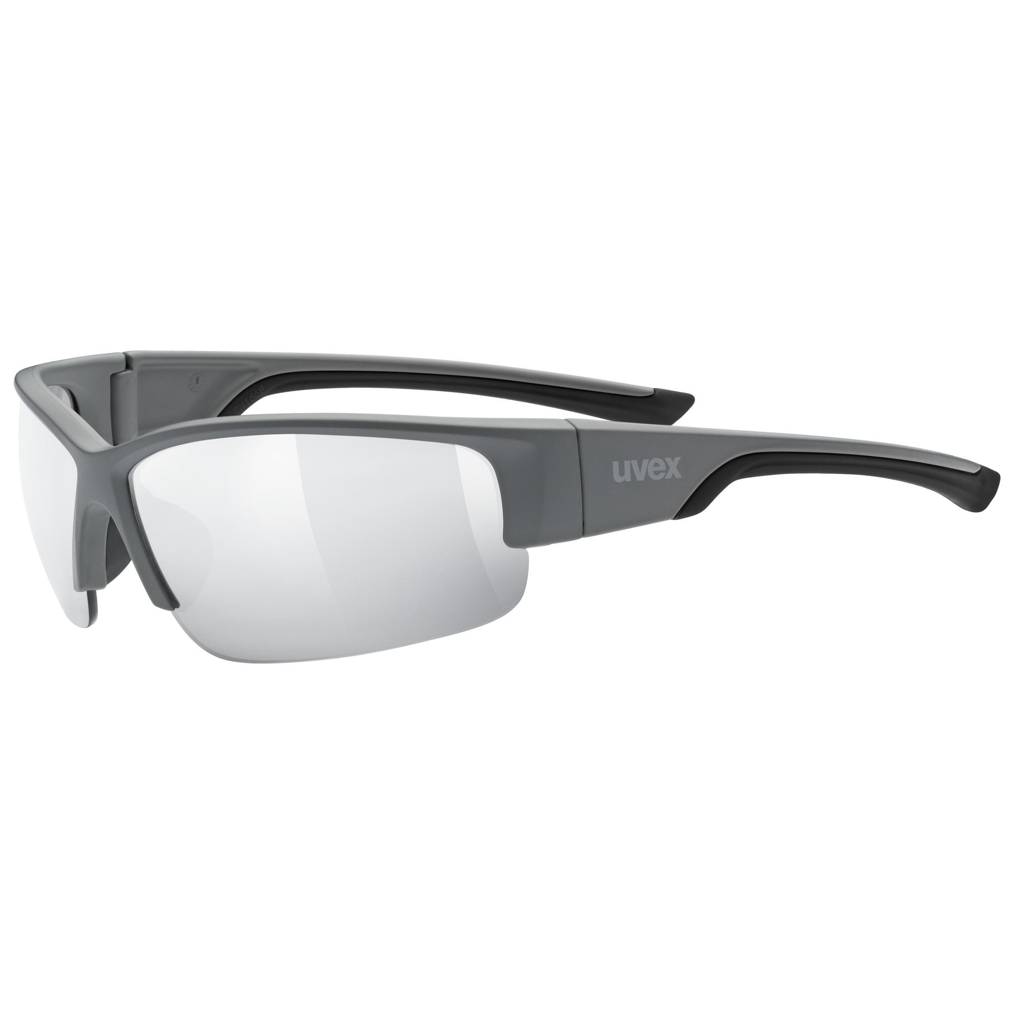 Uvex Sportstyle 215 Matte Gray / Litemirror Silver
