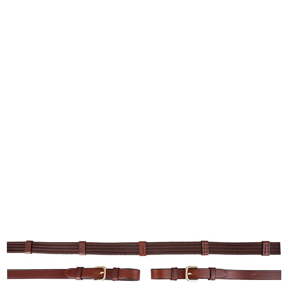 BR linen reins round buckle
