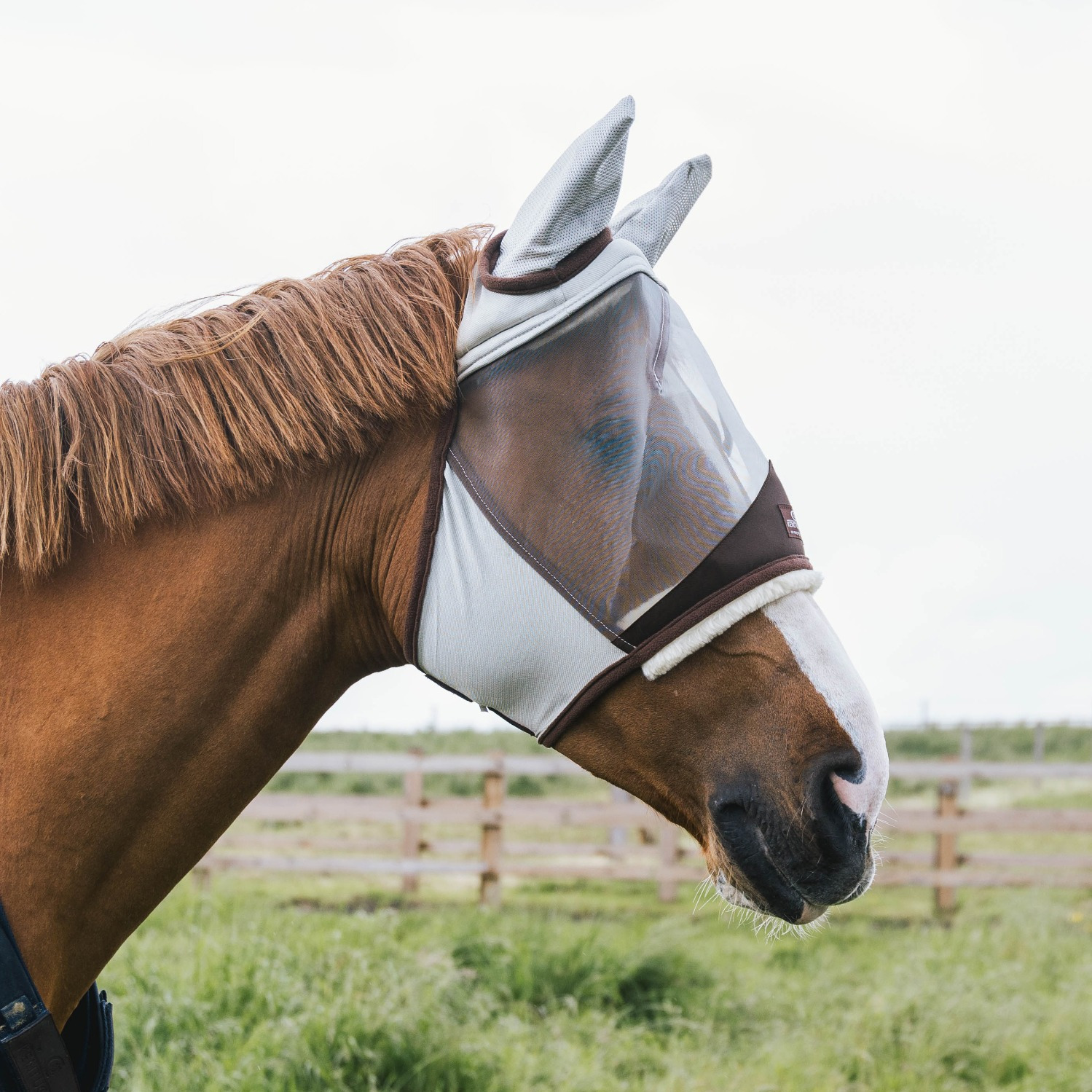 Kentucky Fly Mask Skin Friendly With Ears