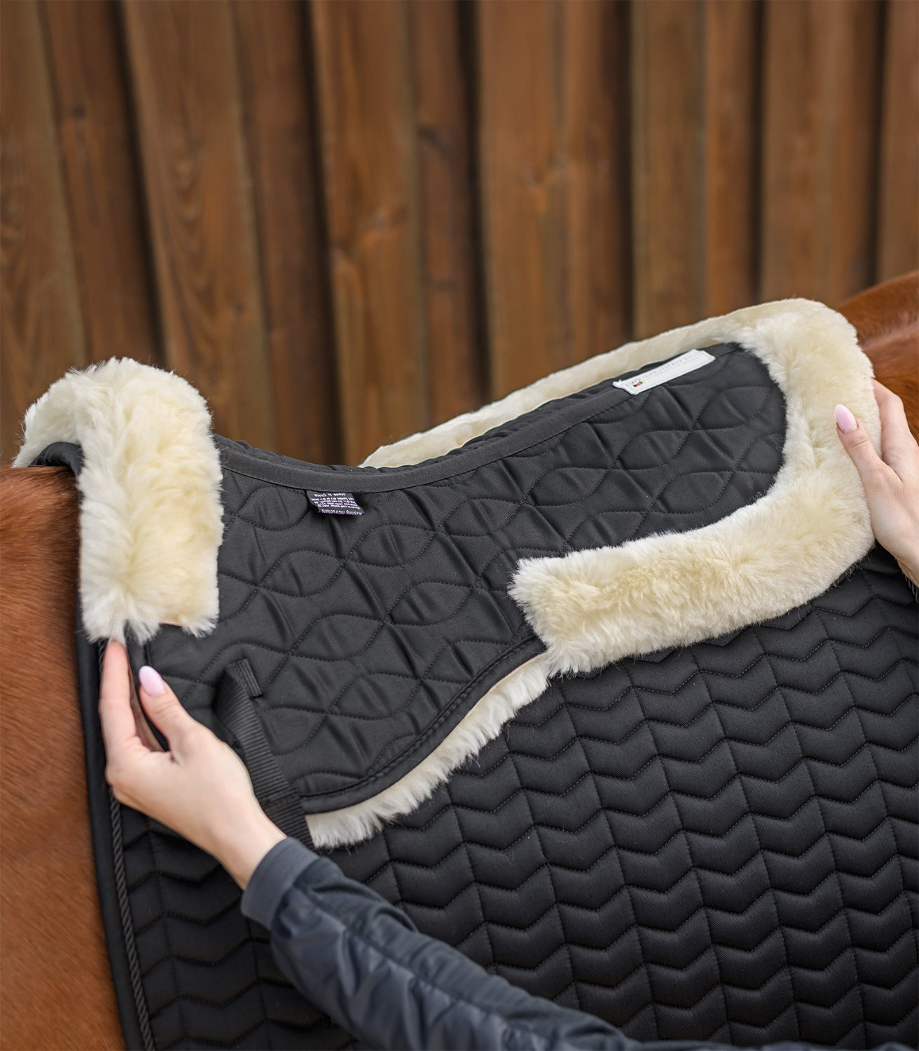 Waldhausen Half Pad with Lamskin