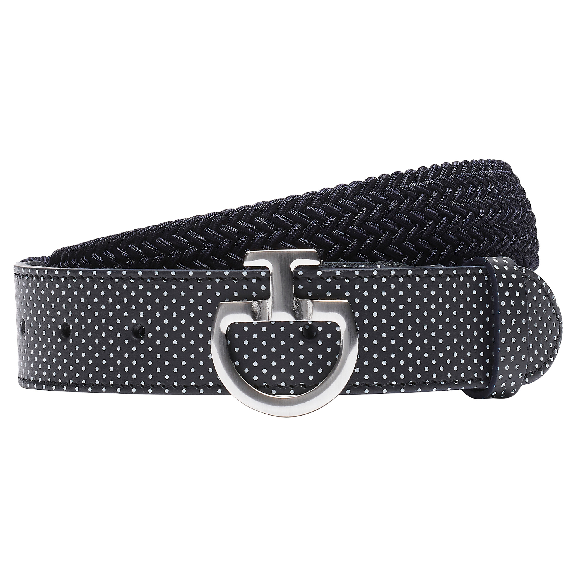 Cavalleria Toscana SS'21 Women's Elastic Belt - Perforated Leather