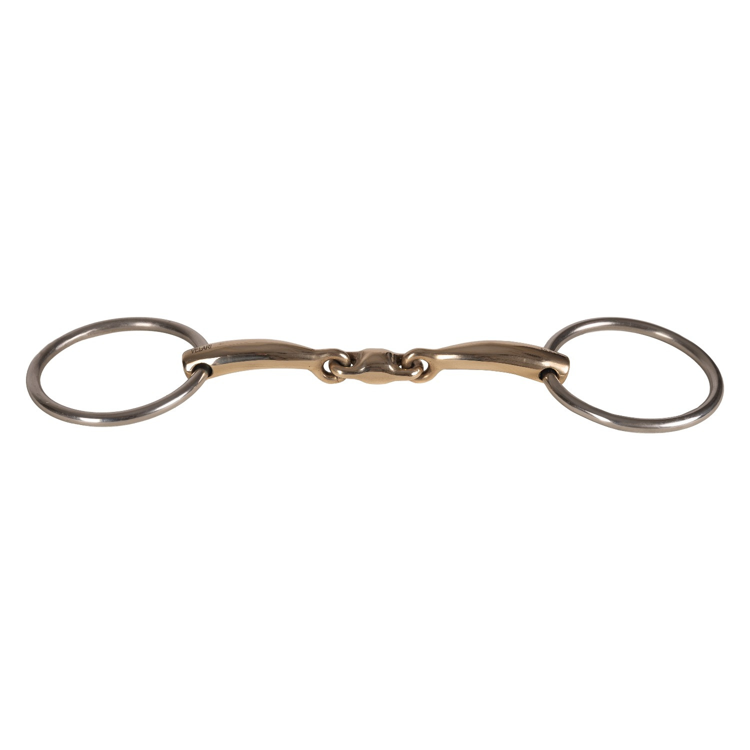 Velari Double Jointed Loose Ring Snaffle Sweet Copper 14 mm