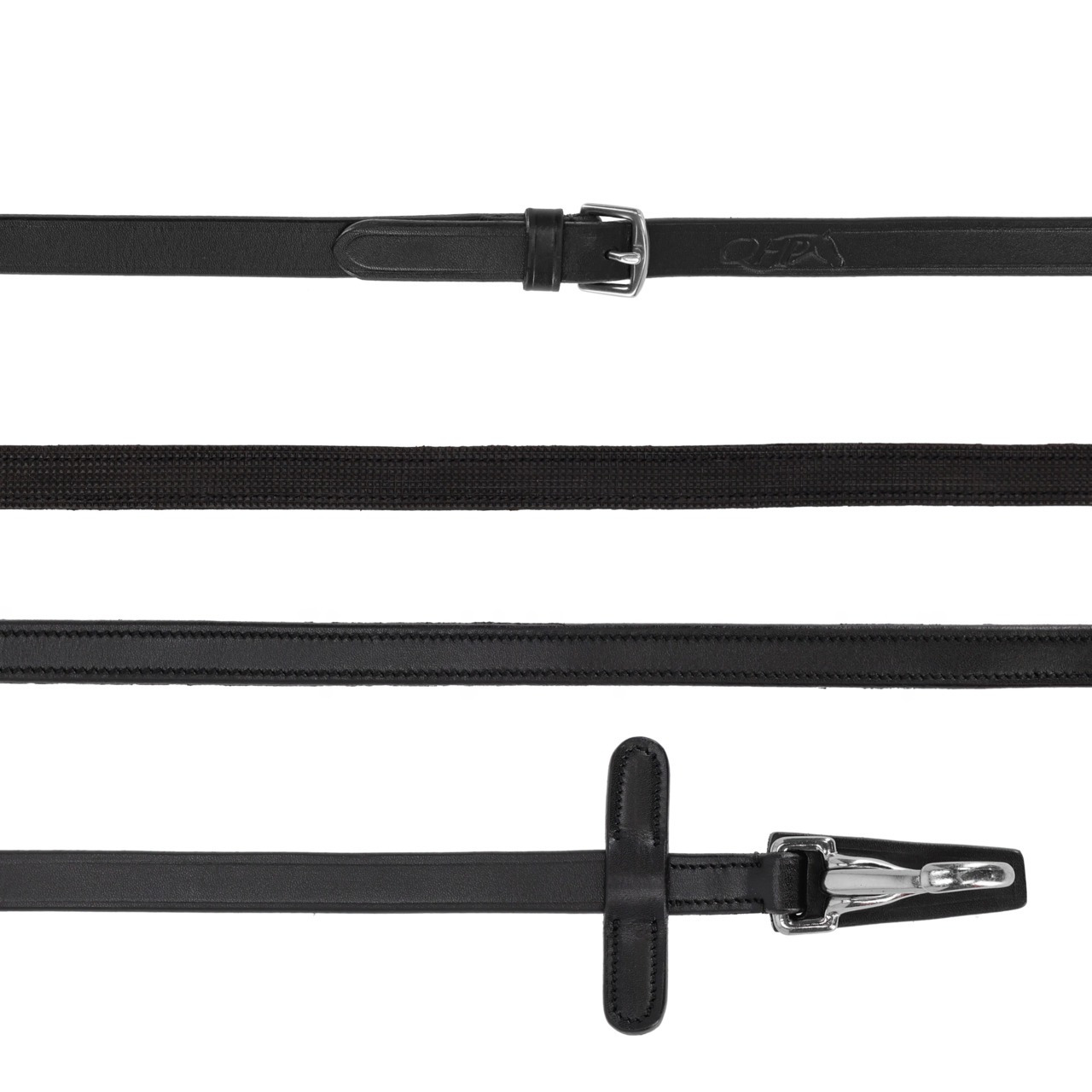 QHP Teugel eenzijdig anti-slip met clip