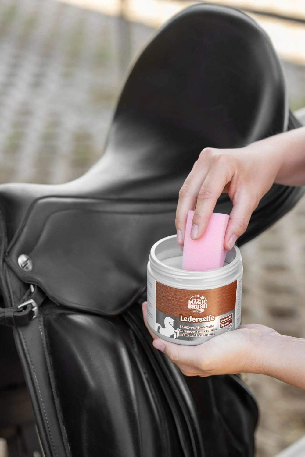 MagicBrush Sattel- und Lederseife