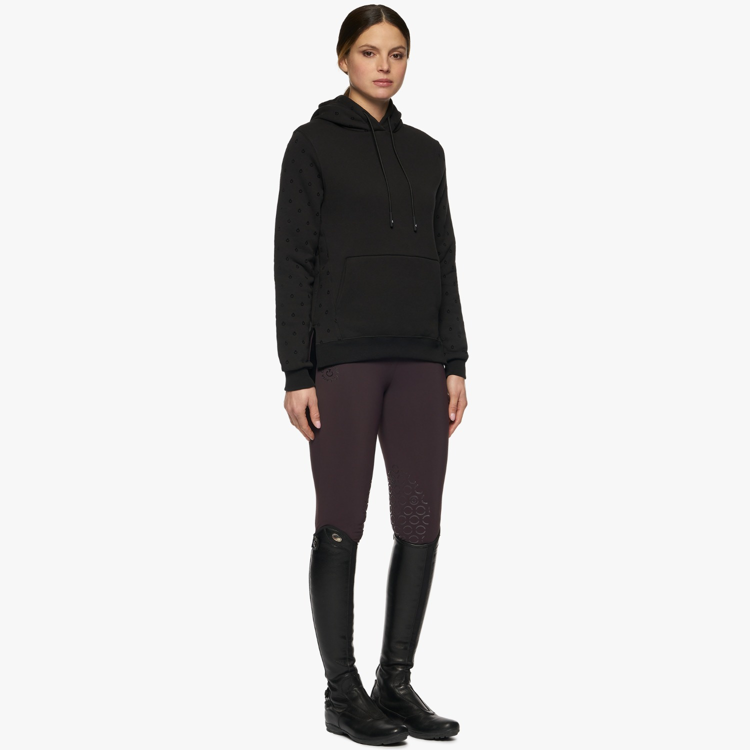Cavalleria Toscana FW'22 Mini CT Flock Pullover Hoodie Dames