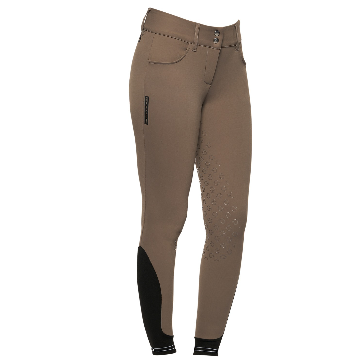 Cavalleria Toscana American Full Grip Logo Reithose Damen