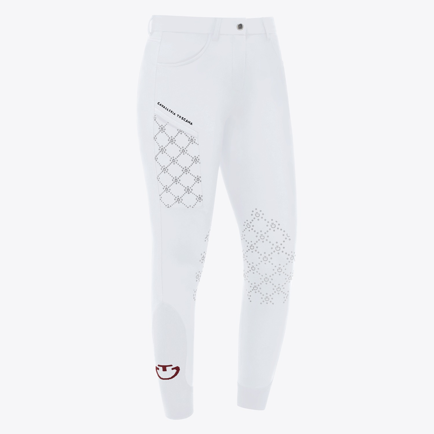 Cavalleria Toscana FW'23 CT Mini Orbit Flock Knie Grip Rijbroek Dames