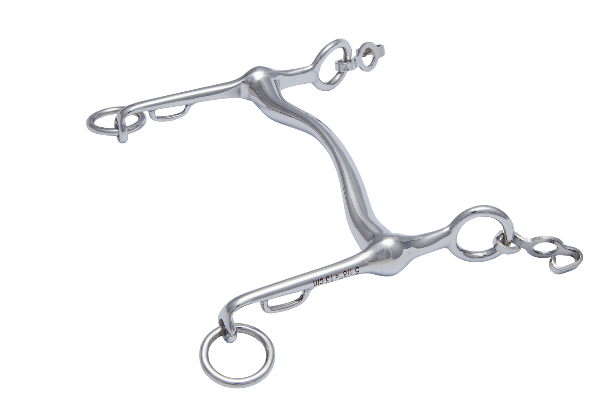 Stübben Steeltec Fine Line Dressuur stang