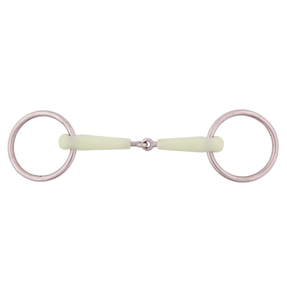 BR einfach gebrochene Wassertrense Pony Apple Mouth 15 mm