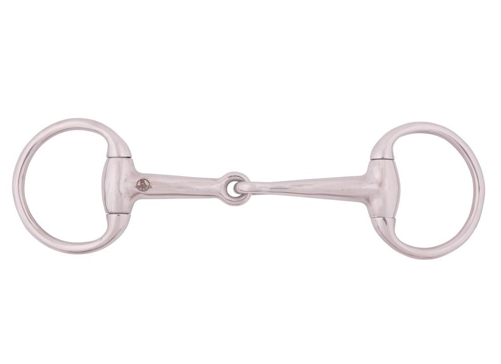 BR einfach gebrochene Olivenkopftrense Pony 13 mm