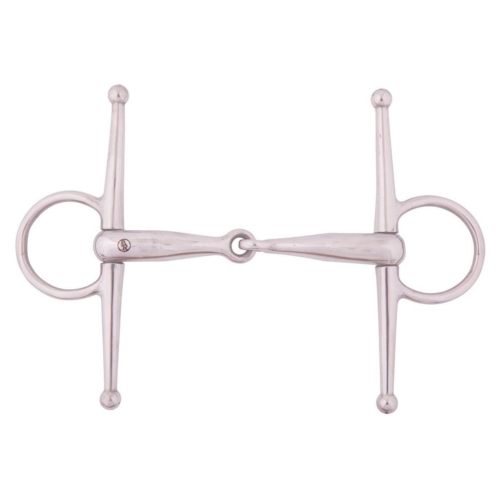 BR Single Jointed Full Cheek Snaffle 18 mm