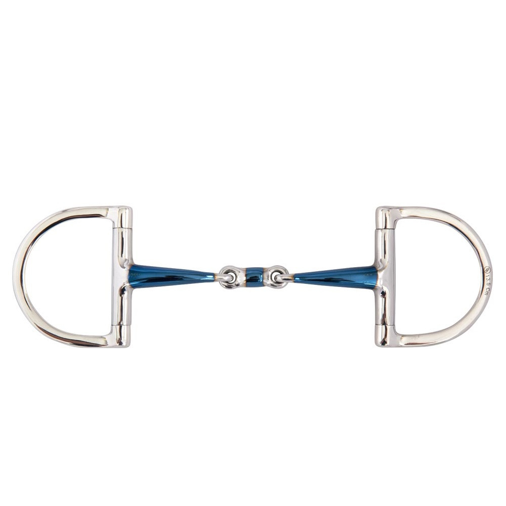 BR dubbel gebroken D-Ring Sweet Iron 14 mm