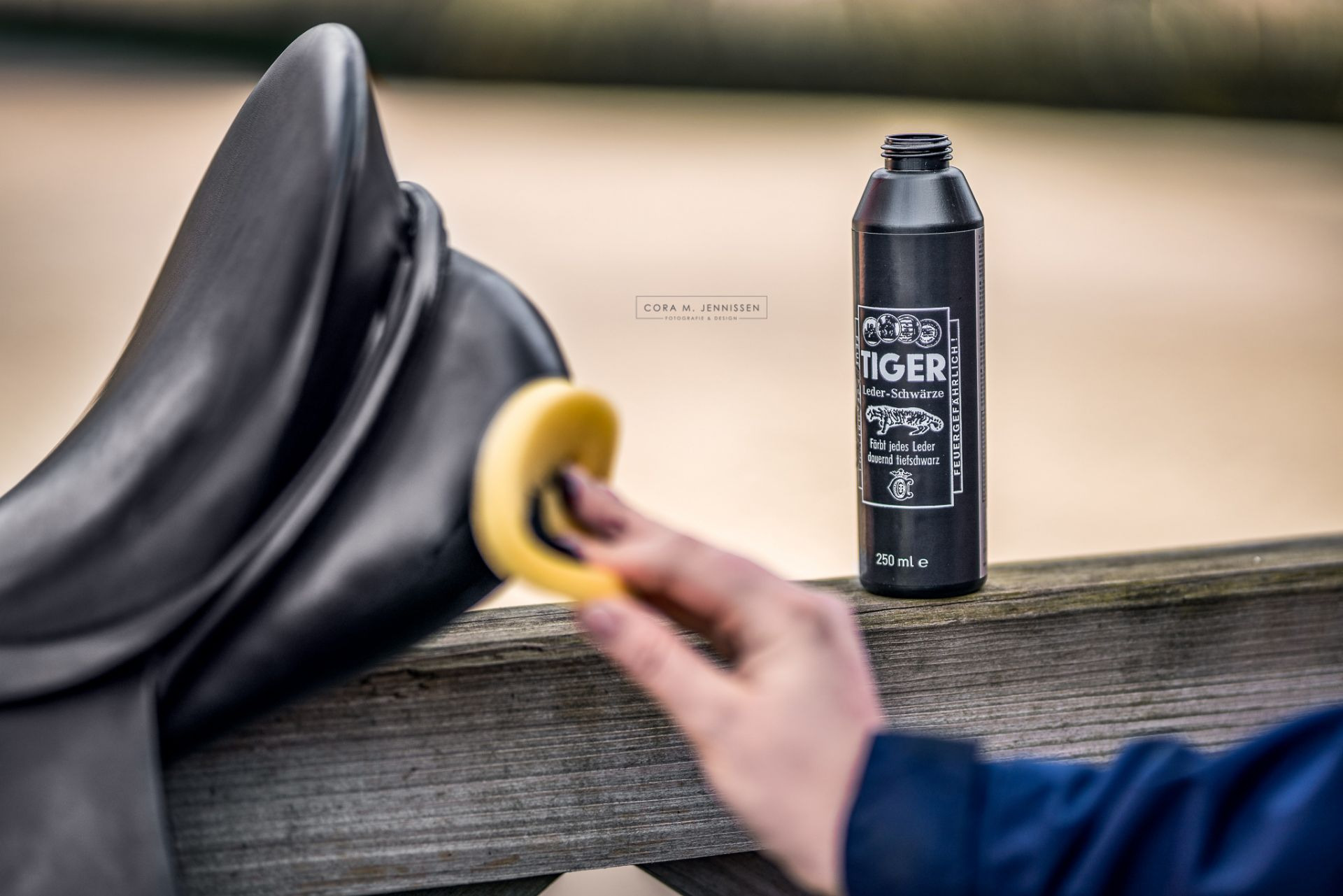 Bense & Eicke Tiger Leather Black