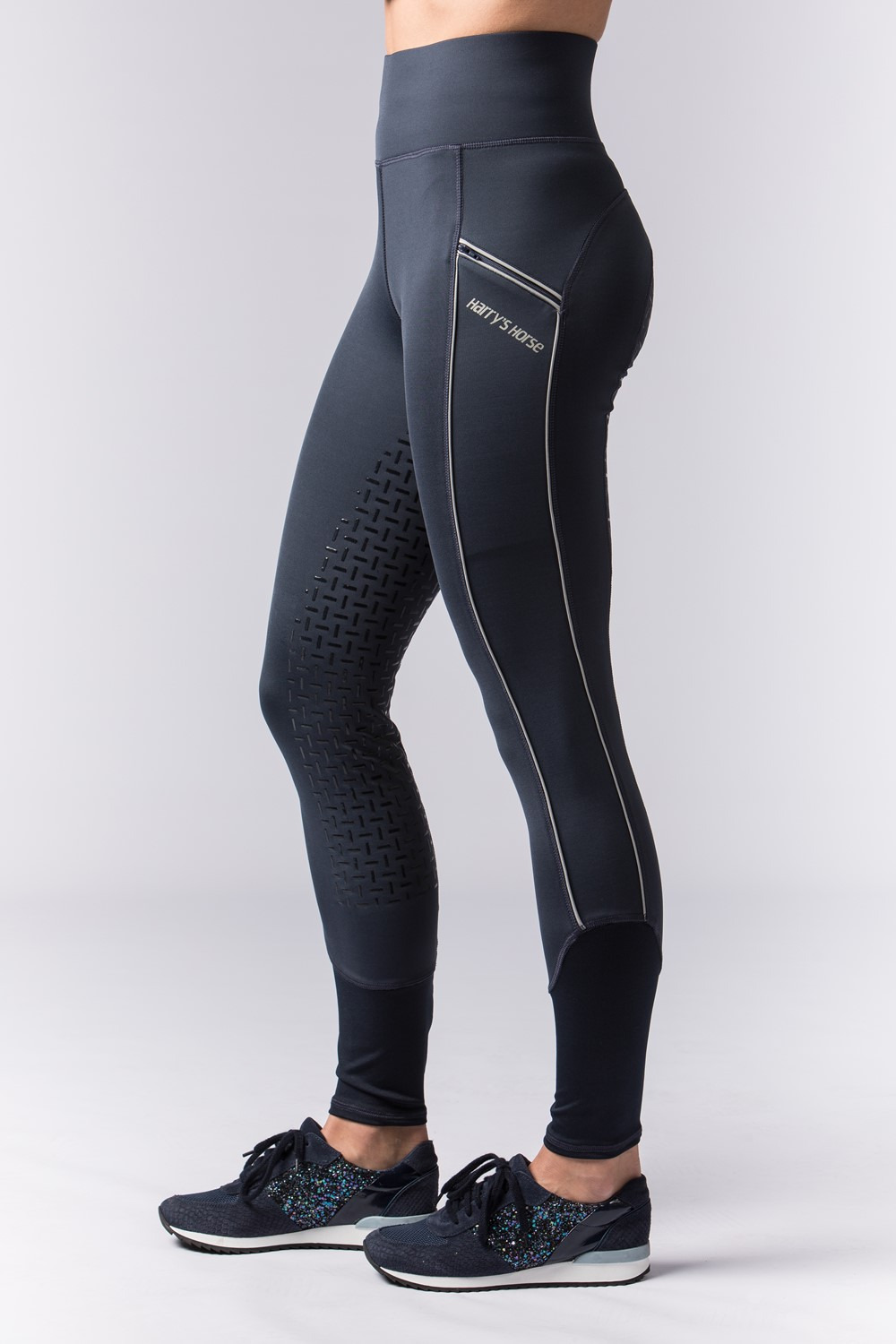 Harry's Horse breeches EquiTights Full Grip Navy