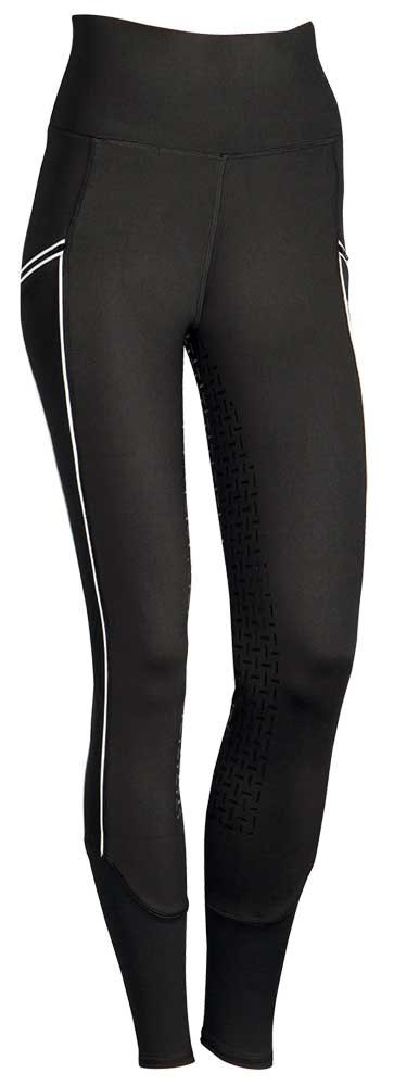 Harry's Horse Riding Tights EquiTights Full Grip Black