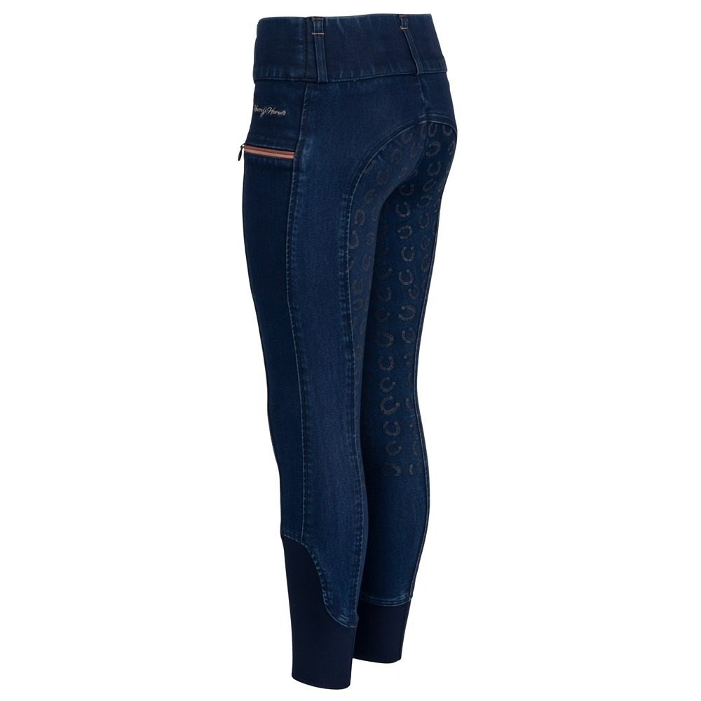 Harry's Horse FW26 Rijbroek LouLou Denim Full Grip