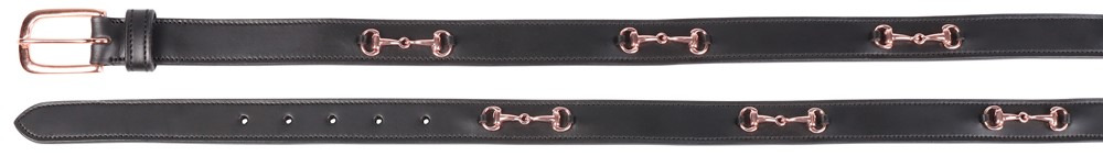 Harry's Horse Riem Leder Rosegold Bit