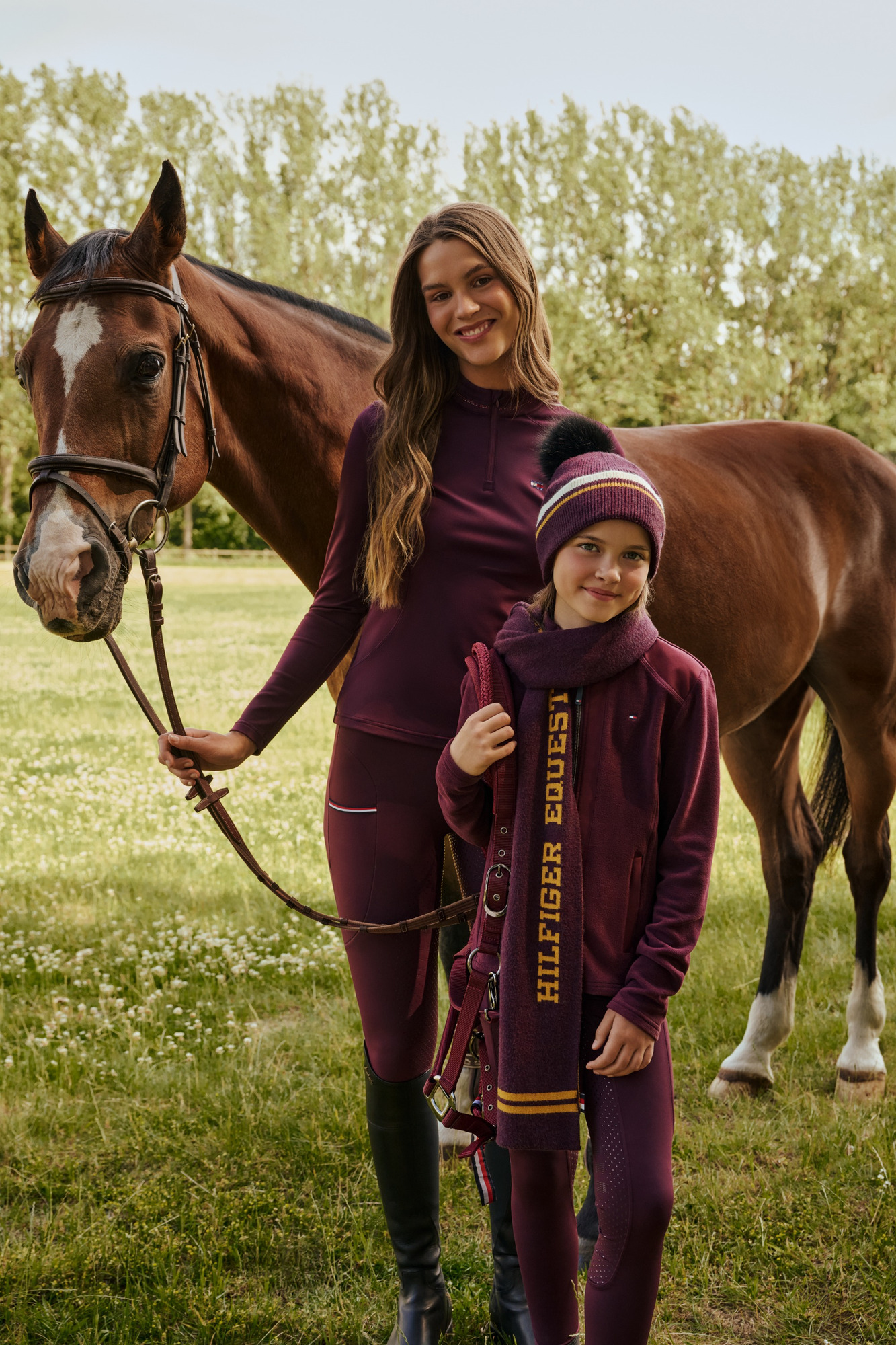 Tommy Hilfiger FW26 Young Rider Fleece Jacket Elmonte