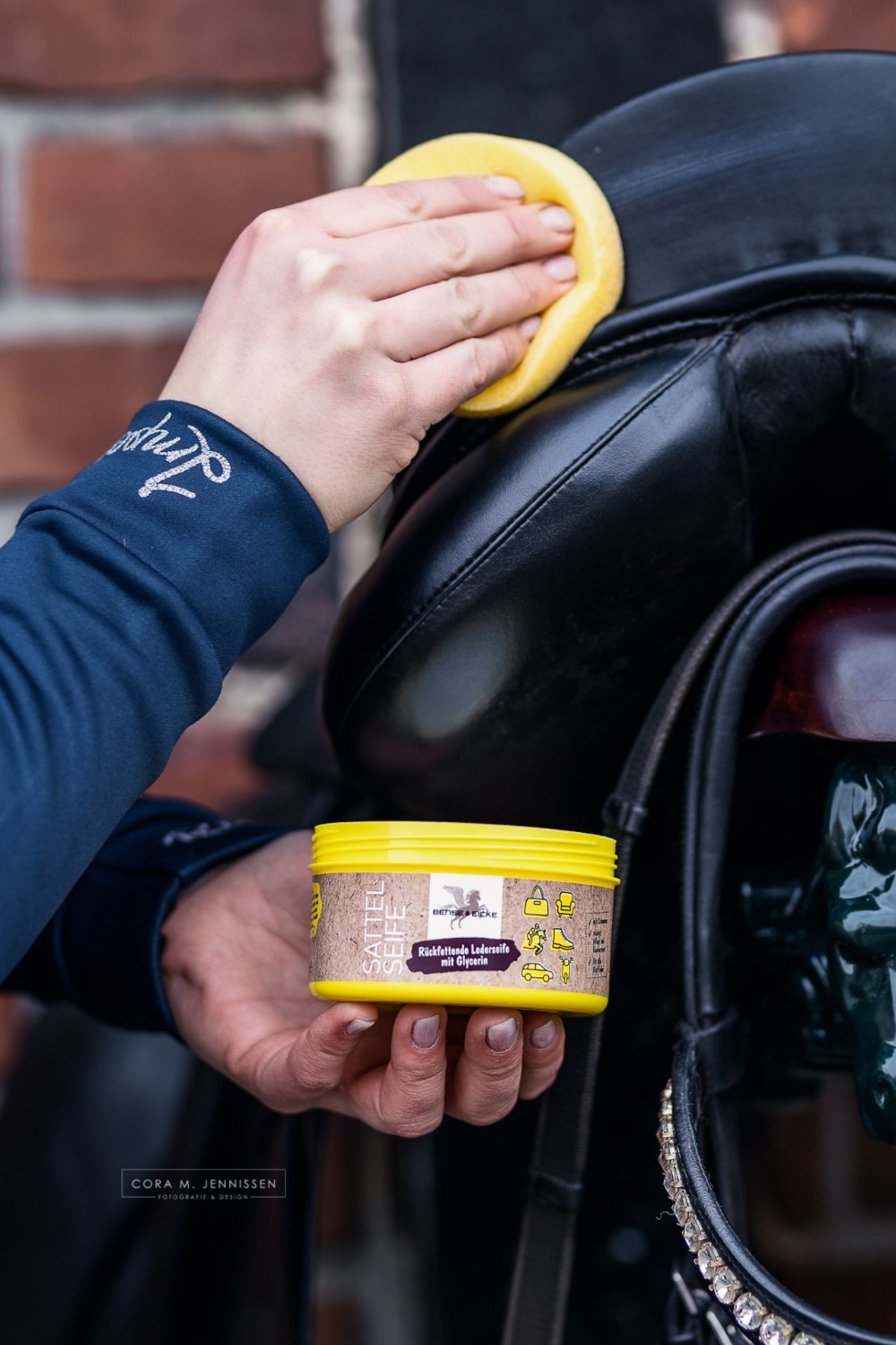 Bense & Eicke Saddle Soap with Sponge