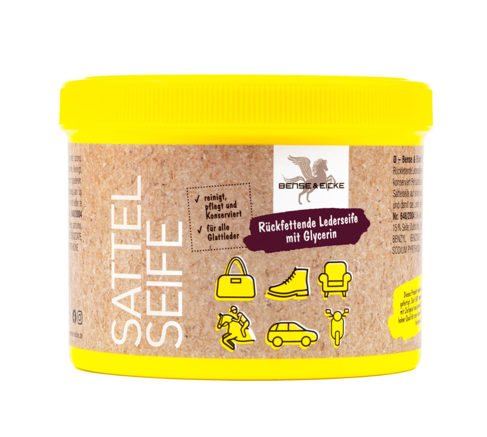 Bense & Eicke Saddle Soap with Sponge