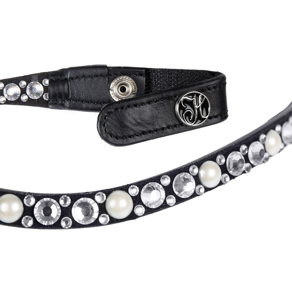Harry's Horse Browband Diamond Pearl