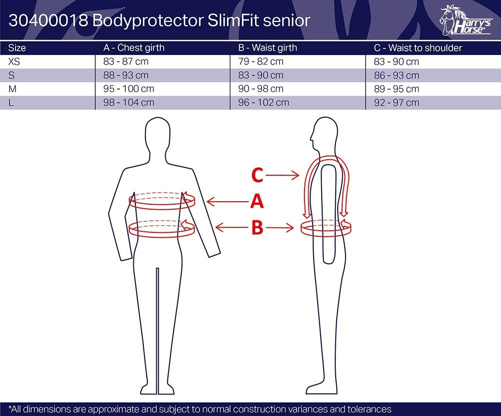Harry's Horse Body Protector SlimFit Senior
