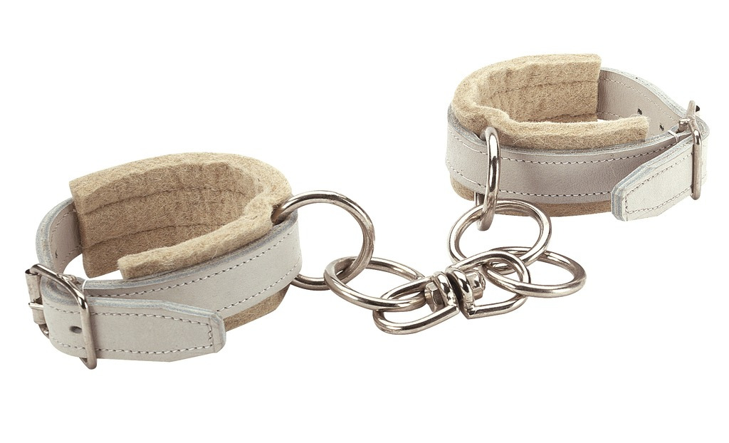 Norton Pro Chromed leather and felt Hobbles