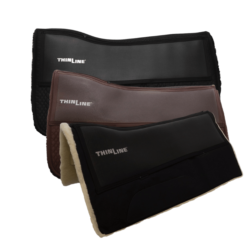 ThinLine Western Wool Comfort Saddle Pad with MESH Wither Band