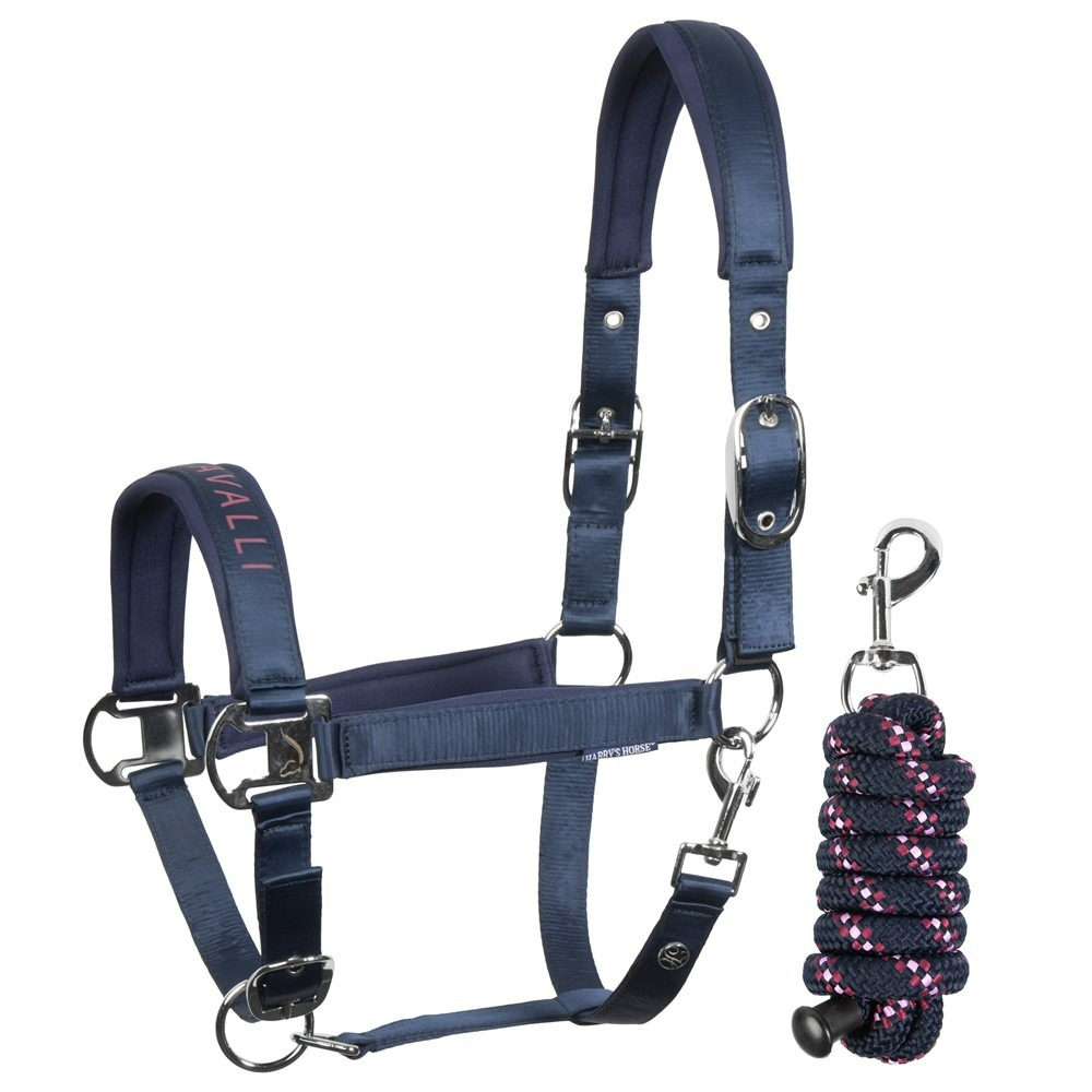 Harry's Horse SS26 Halterset Denici Cavalli Purple Passion Satin