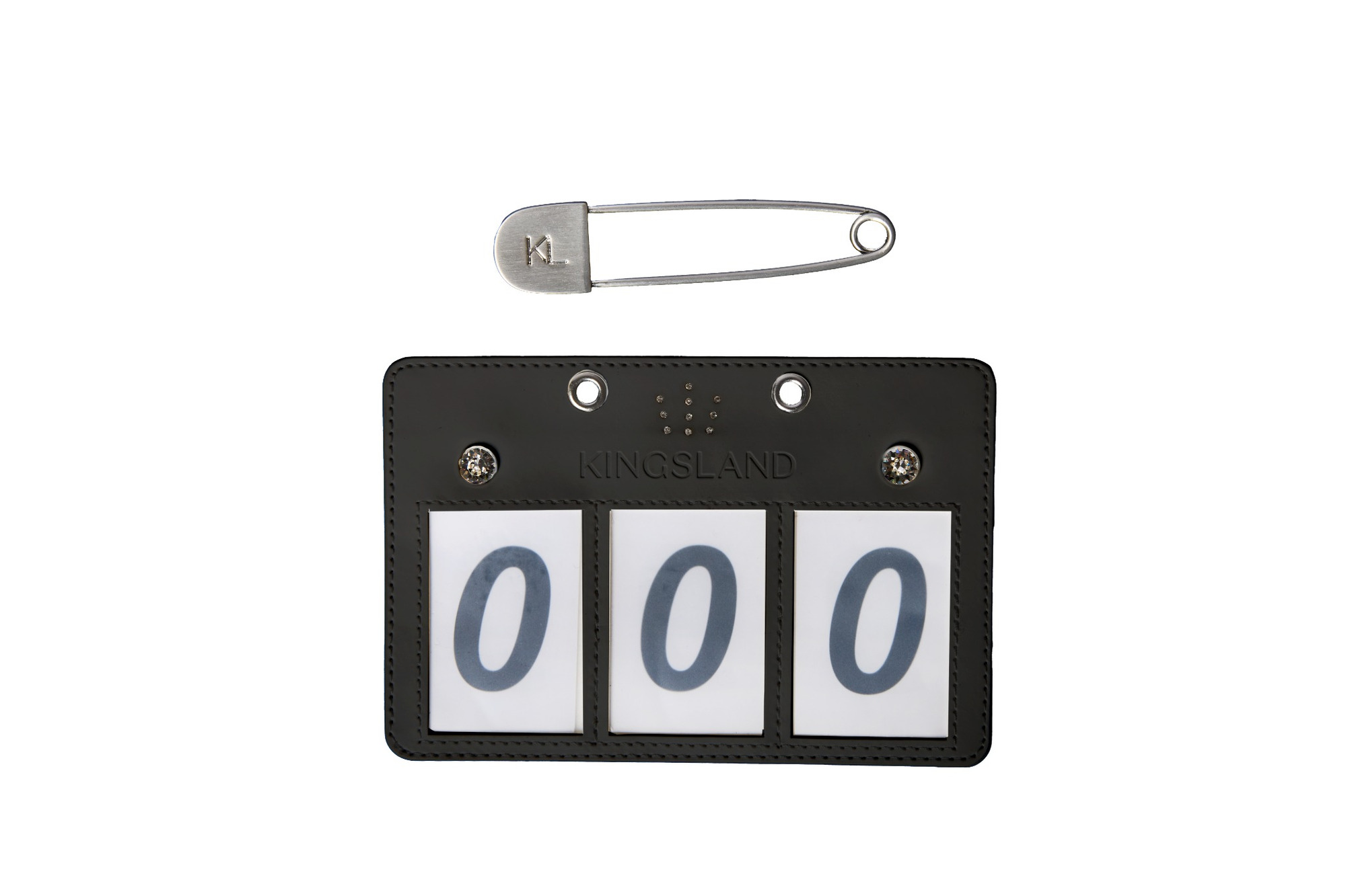 Kingsland SS26 KLMaddie Show Number Plate with 3 Numbers 1-Pack