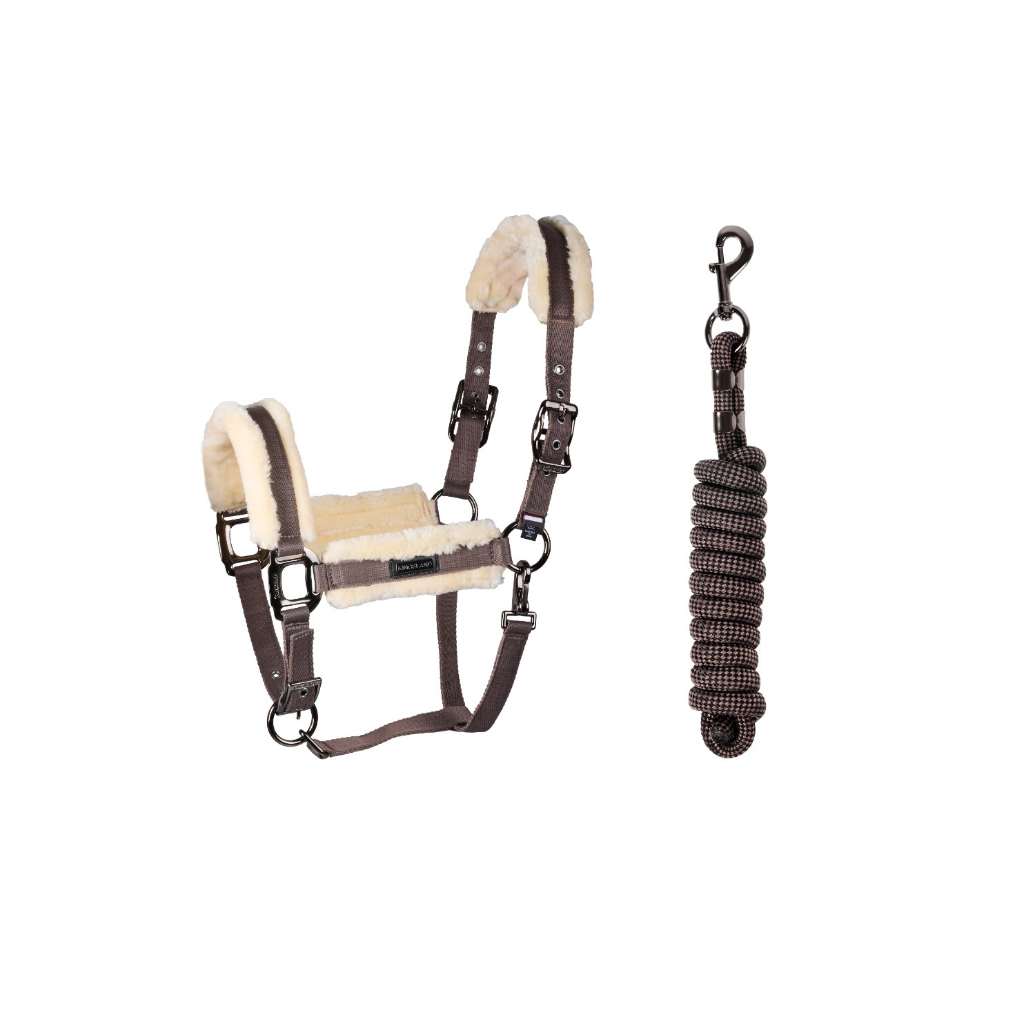 Kingsland SS26 KL Lexie Faux Fur Halter and Rope