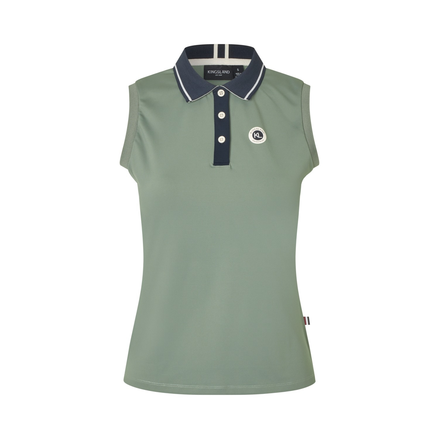 Kingsland SS26 KLLaura Ladies Sleeveless Polo Pique Top