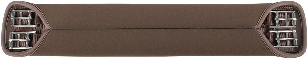 Harry's Horse Neoprene dressage girth, smooth, brown