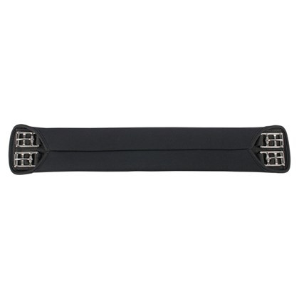 Harry's Horse smooth neoprene dressage girth, black