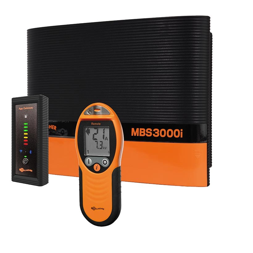 Gallagher MBS3000i Weidezaungerät mit App (+ gratis Fernbedienung)