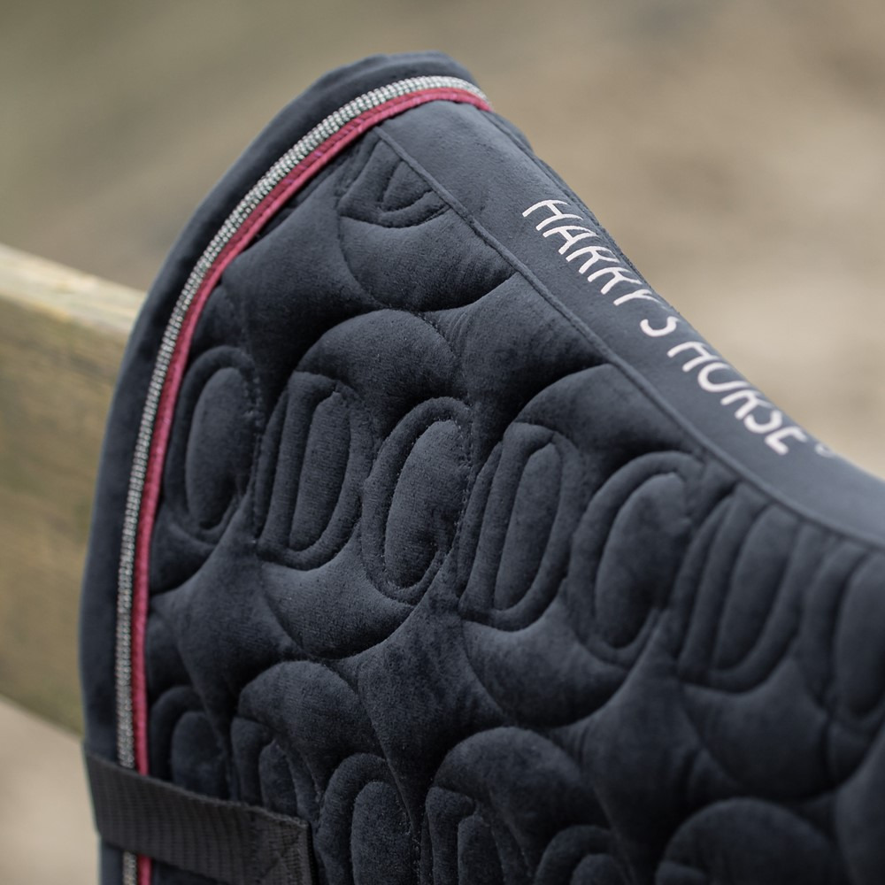 Harry's Horse FW26 Saddle Pad Denici Cavalli Onyx