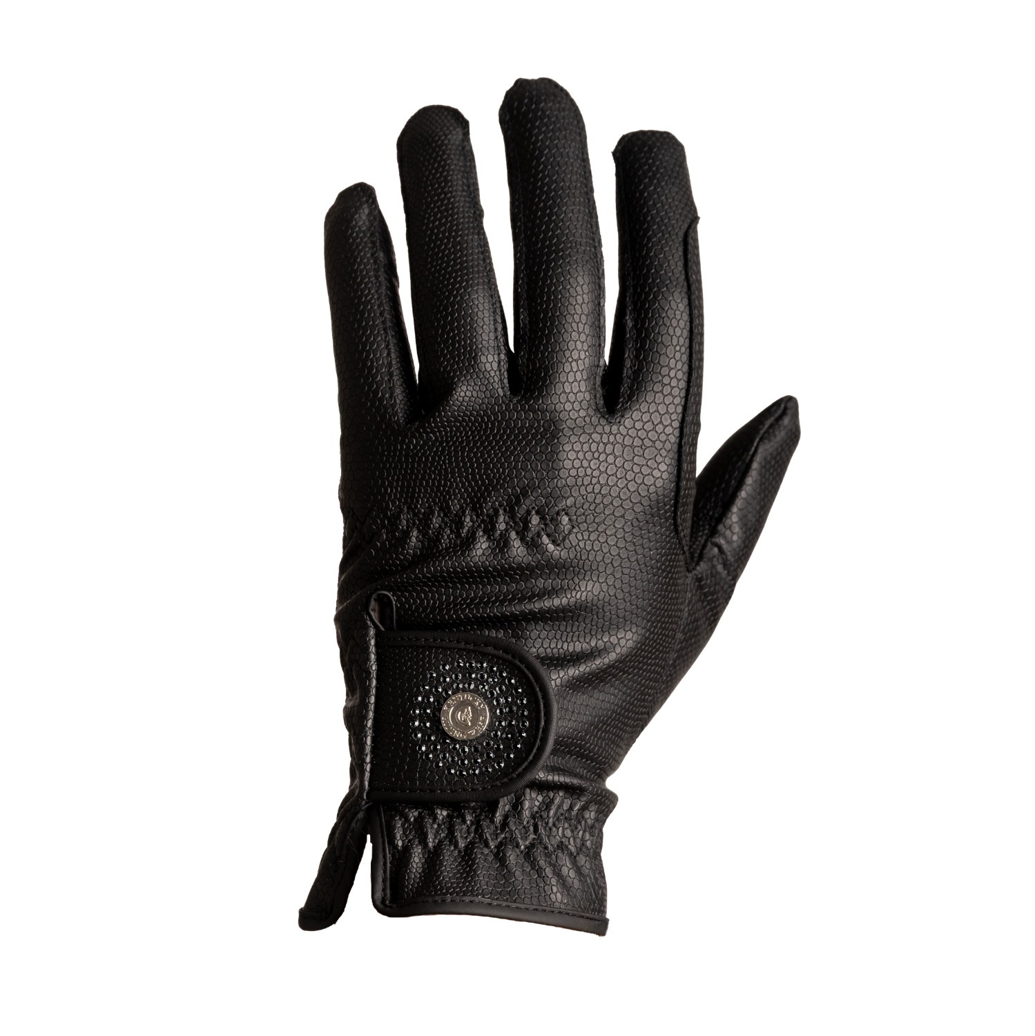 Kentucky Riding Gloves with Grip and Tone-on-Tone Glitter
