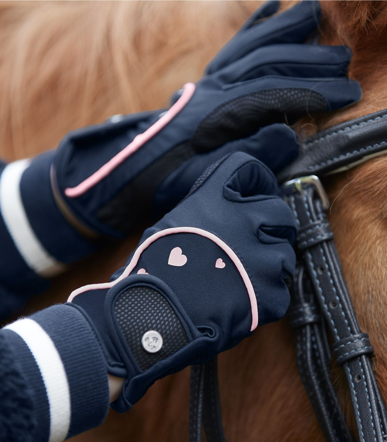 ELT Kinder Rijhandschoenen Heart