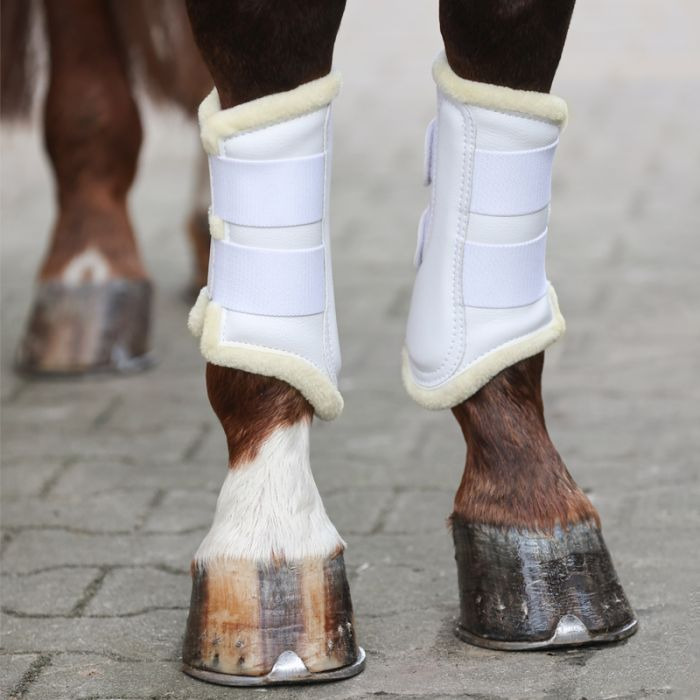 Kavalkade Beenbeschermers met bont