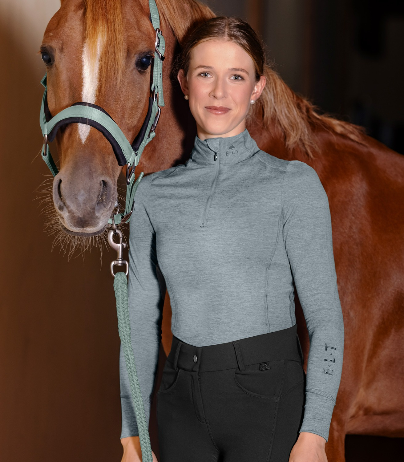 ELT FW25 Milano Functioneel Shirt met Rits