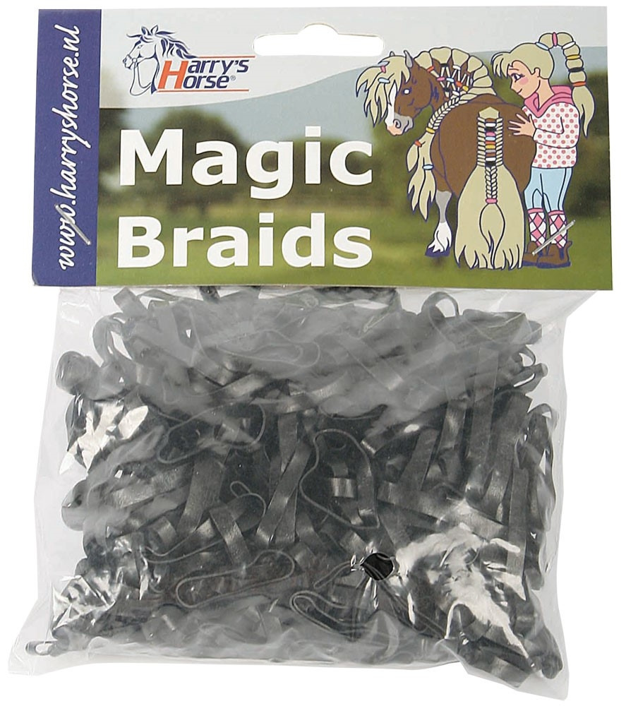 Harry's Horse Magic Braids mane elastics
