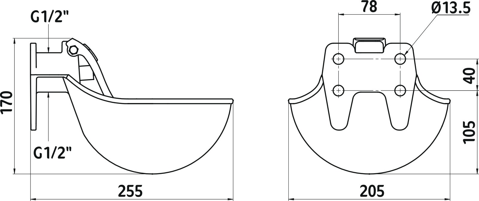Kerbl Drinking Bowl Model 221500