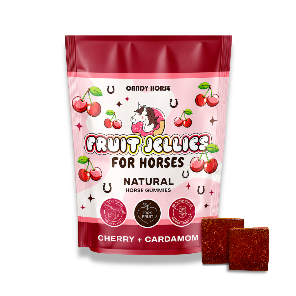 Candy Horse Cherry + Cardamom Fruit Jellies