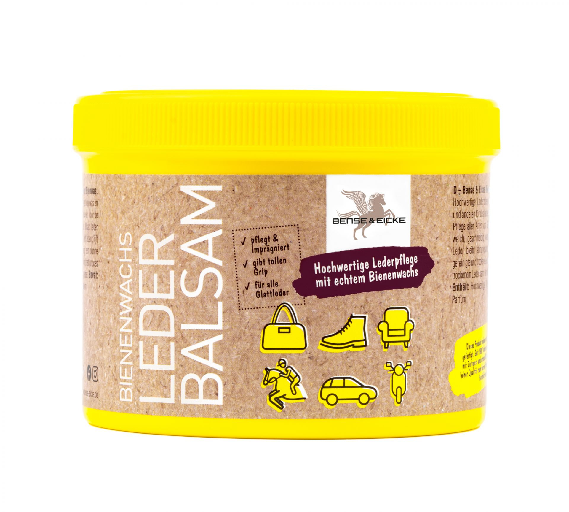 Bense & Eicke Beeswax Leather Balm 1 L