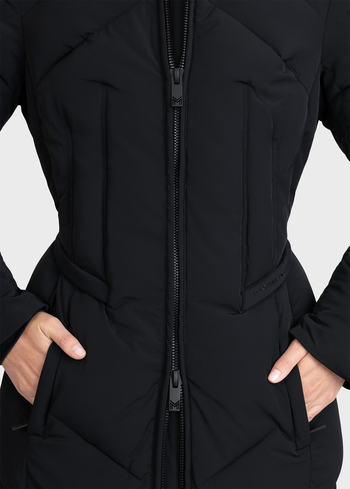 Maximilian Equestrian Grand Puffer Jacket