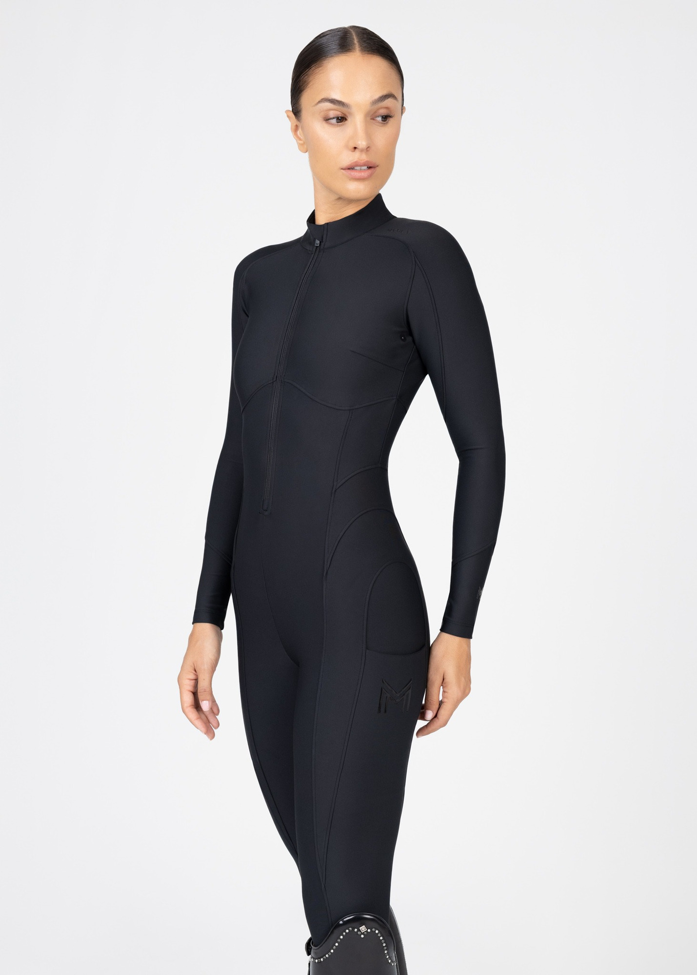 Maximilian Equestrian Femme Riding Jumpsuit Knie Grip