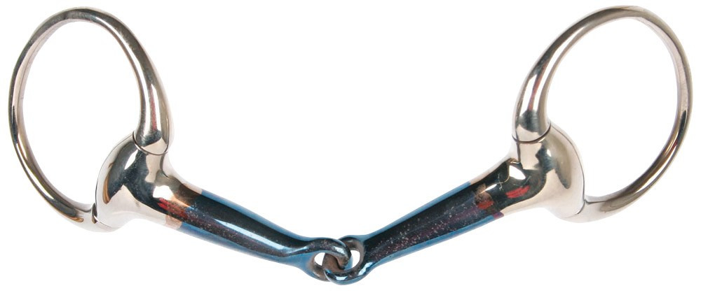 Harry's Horse Eggbut snaffle, lightweight Sweet Iron 23mm