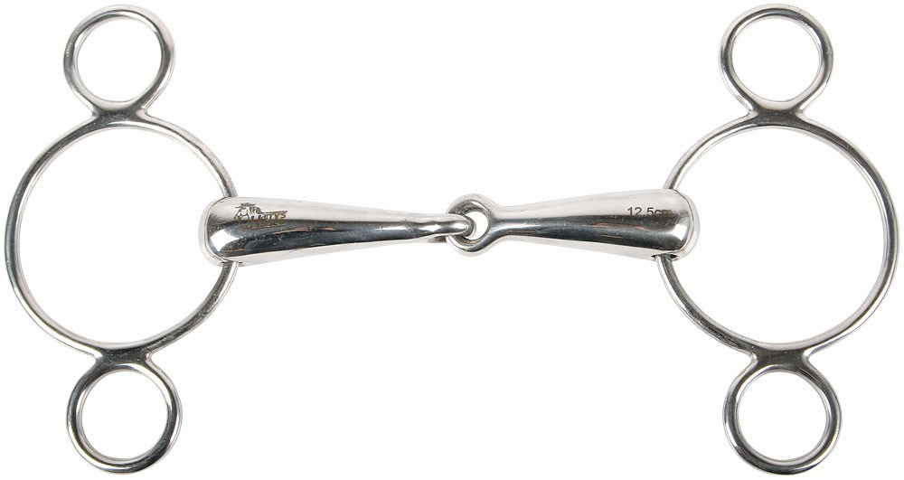Harry's Horse Pessoa Bit with 2 Extra Rings 21 mm